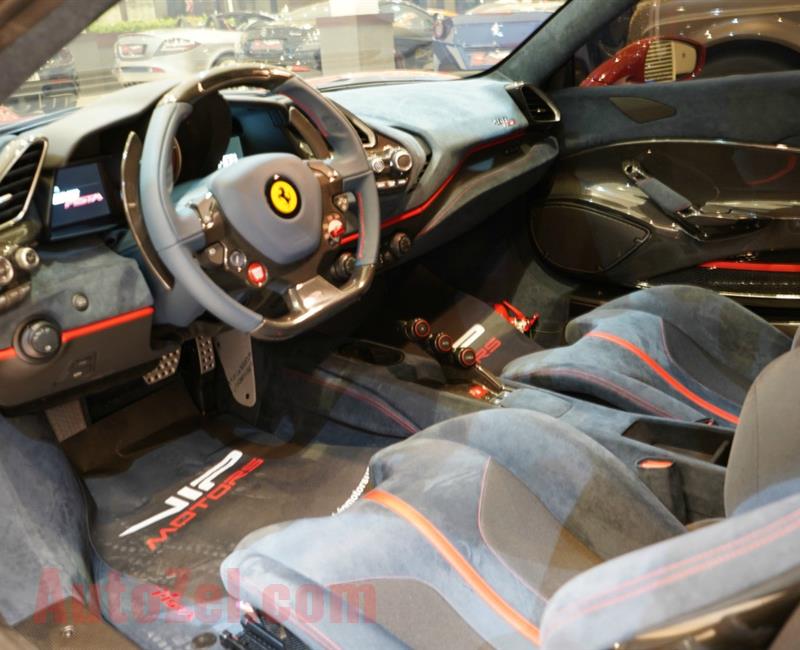 BRAND NEW FERRARI 488 PISTA- 2019- GCC- 1000 KM- FULL CARBON IN – OUT- GCC