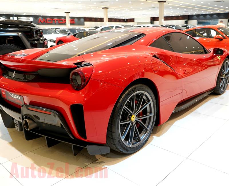 BRAND NEW FERRARI 488 PISTA- 2019- GCC- 1000 KM- FULL CARBON IN – OUT- GCC