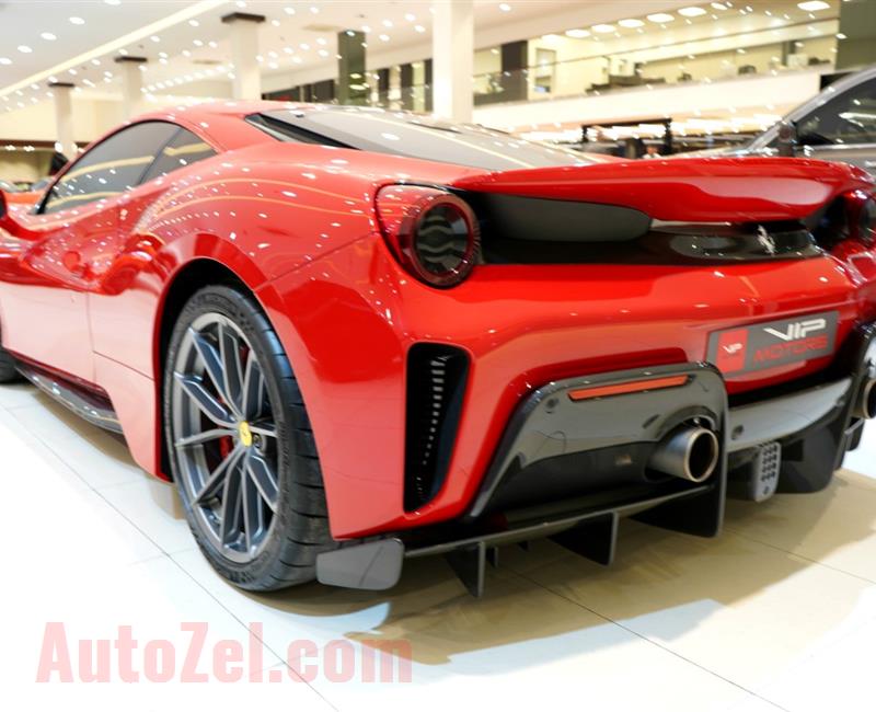 BRAND NEW FERRARI 488 PISTA- 2019- GCC- 1000 KM- FULL CARBON IN – OUT- GCC