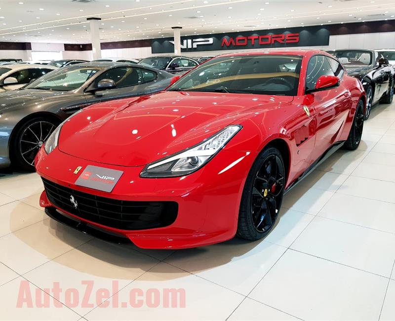 FERRARI GTC 4 LUSSO- 2018- RED- GCC