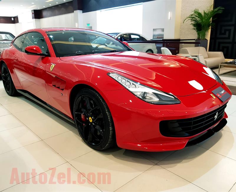 FERRARI GTC 4 LUSSO- 2018- RED- GCC