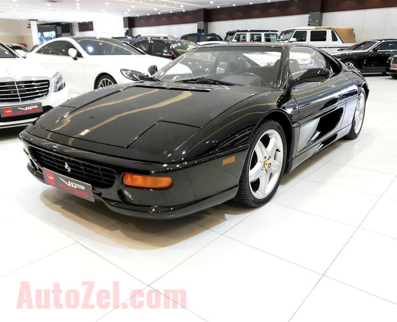 FERRARI F355 BERLINETTA- 1996- BLACK- 17 000 KM- FULL SERVICE HISTORY- GCC