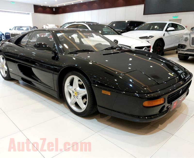 FERRARI F355 BERLINETTA- 1996- BLACK- 17 000 KM- FULL SERVICE HISTORY- GCC