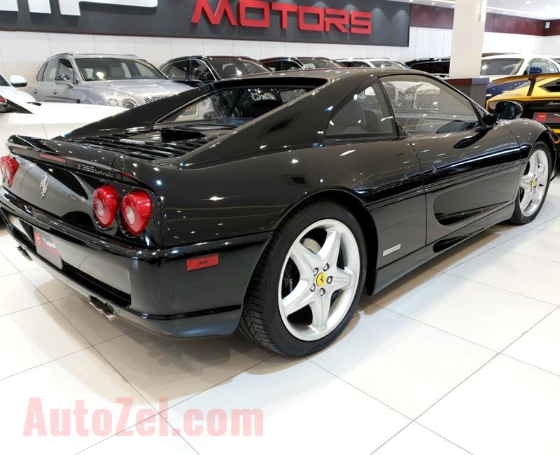 FERRARI F355 BERLINETTA- 1996- BLACK- 17 000 KM- FULL SERVICE HISTORY- GCC