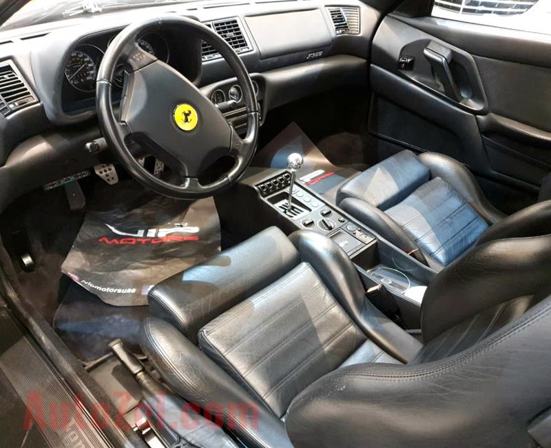 FERRARI F355 BERLINETTA- 1996- BLACK- 17 000 KM- FULL SERVICE HISTORY- GCC