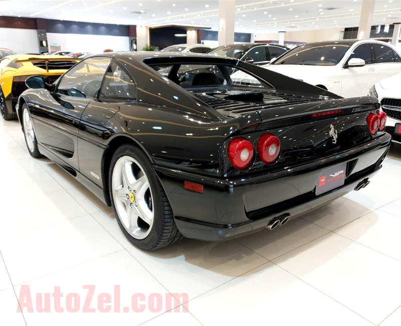 FERRARI F355 BERLINETTA- 1996- BLACK- 17 000 KM- FULL SERVICE HISTORY- GCC