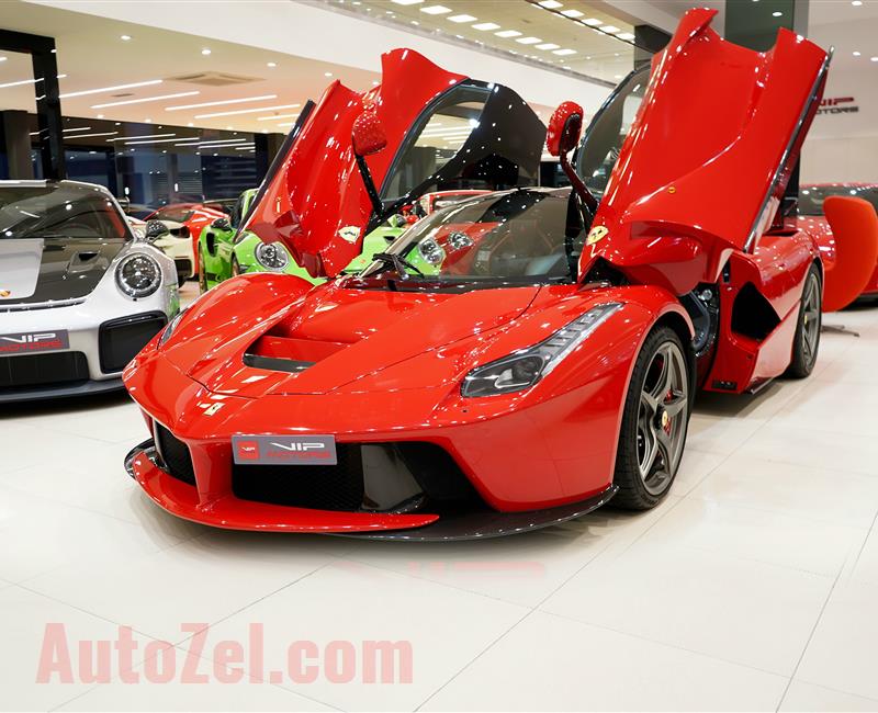 FERRARI LA FERRARI- 2015- RED- 1 800 KM- GCC-  DEALER WARRANTY