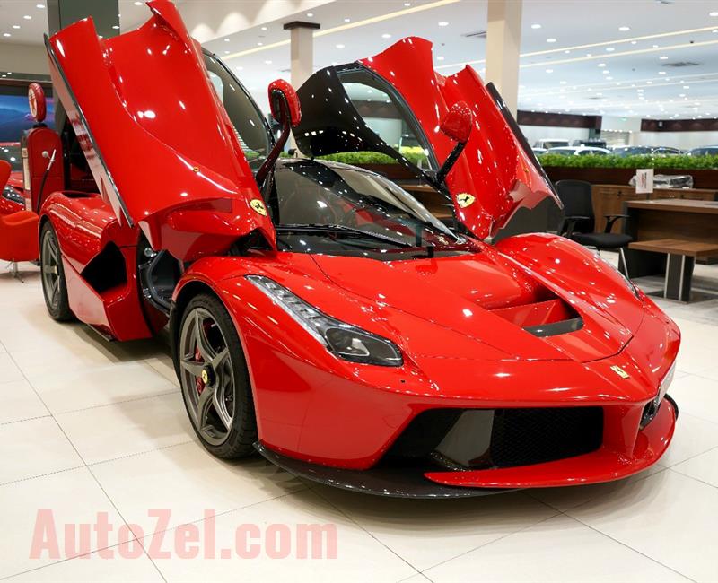 FERRARI LA FERRARI- 2015- RED- 1 800 KM- GCC-  DEALER WARRANTY