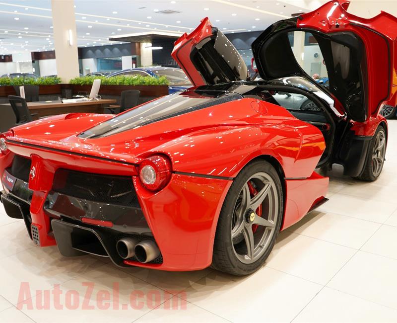 FERRARI LA FERRARI- 2015- RED- 1 800 KM- GCC-  DEALER WARRANTY