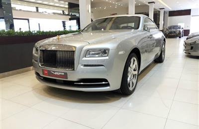 ROLLS ROYCE WRAITH- 2015- SILVER- 11 000 KM- GCC