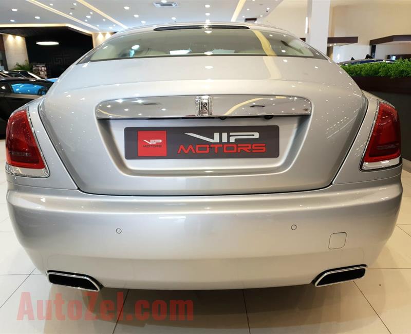 ROLLS ROYCE WRAITH- 2015- SILVER- 11 000 KM- GCC