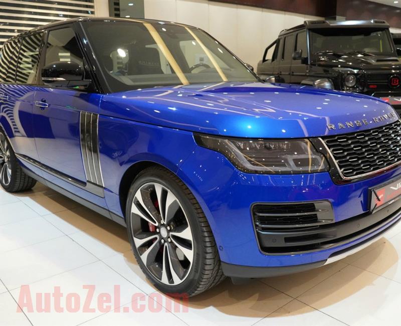 BRAND NEW RANGE ROVER VOGUE SV DYNAMIC- 2019- BLUE- 0 KM- GCC