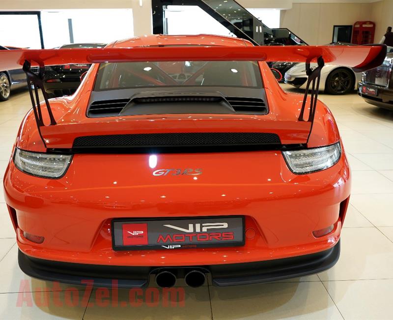 PORSCHE CARRERA 911 GT3 RS- 2016- ORANGE- 2 900 KM- GCC