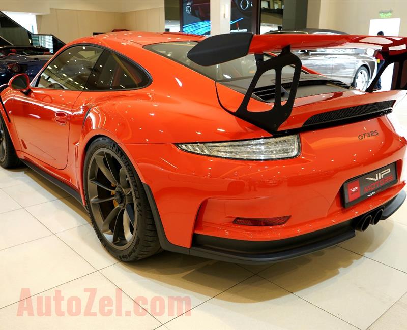 PORSCHE CARRERA 911 GT3 RS- 2016- ORANGE- 2 900 KM- GCC