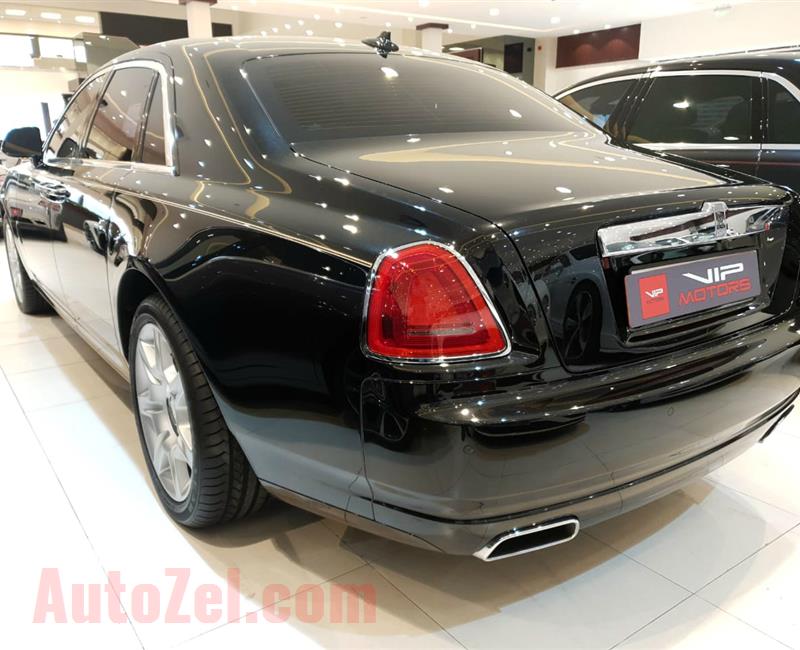 ROLLS ROYCE GHOST-  2012- BLACK- 48 000 KM- GCC- FULL OPTIONS