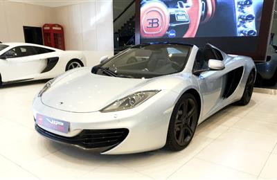 MCLAREN MP4-12C SPIDER- 2013- SILVER- 8 000 KM- GCC-...