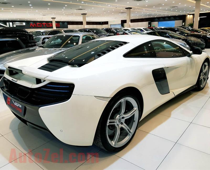 MCLAREN 650S- 2015- WHITE- 14 000 KM- GCC- DEALER WARRANTY