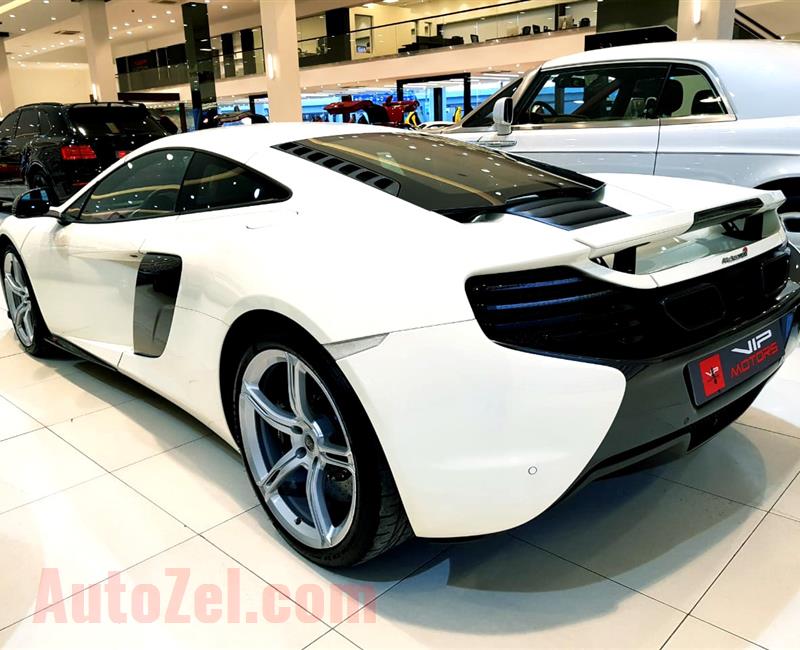 MCLAREN 650S- 2015- WHITE- 14 000 KM- GCC- DEALER WARRANTY