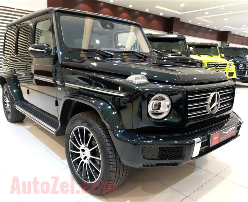 MERCEDES-BENZ G500- 2019- BLACK- GCC-, FUL OPTIONS, 2 YEARS DEALER WARRANTY