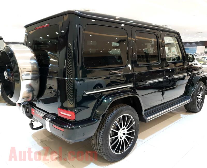 MERCEDES-BENZ G500- 2019- BLACK- GCC-, FUL OPTIONS, 2 YEARS DEALER WARRANTY