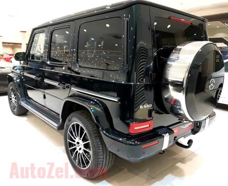 MERCEDES-BENZ G500- 2019- BLACK- GCC-, FUL OPTIONS, 2 YEARS DEALER WARRANTY