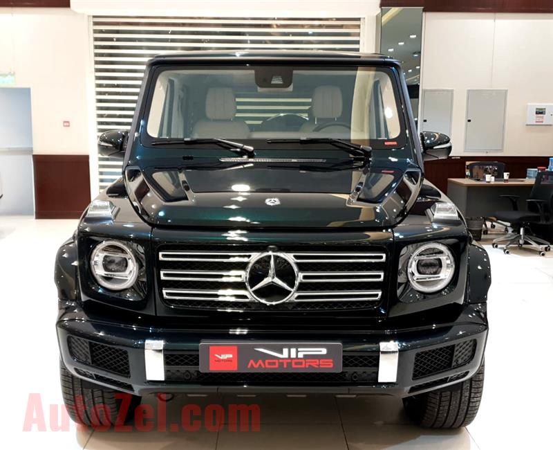 MERCEDES-BENZ G500- 2019- BLACK- GCC-, FUL OPTIONS, 2 YEARS DEALER WARRANTY