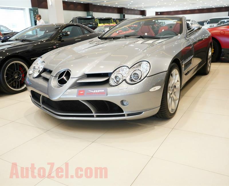 MERCEDES-BENZ SLR ROADSTER- 2008- GREY- 9 000 KM- EUROPEAN SPECS