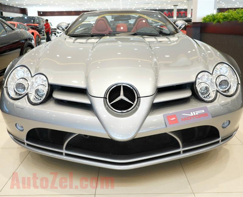 MERCEDES-BENZ SLR ROADSTER- 2008- GREY- 9 000 KM- EUROPEAN SPECS