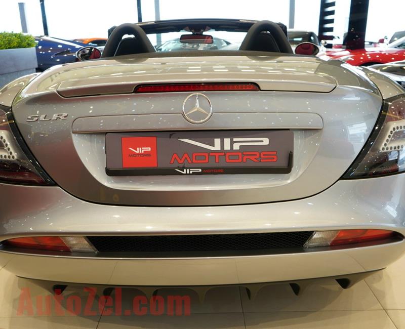 MERCEDES-BENZ SLR ROADSTER- 2008- GREY- 9 000 KM- EUROPEAN SPECS