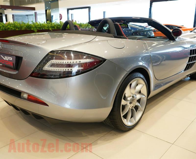 MERCEDES-BENZ SLR ROADSTER- 2008- GREY- 9 000 KM- EUROPEAN SPECS