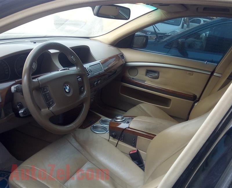 BMW 750LI. 2007 urgent sale