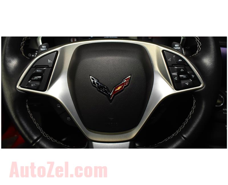 CHEVROLET STINGRAY 6.2L- SPEED MANUAL TRANSMISSION- 2019- IMPORT SPECS- 10 000 KM