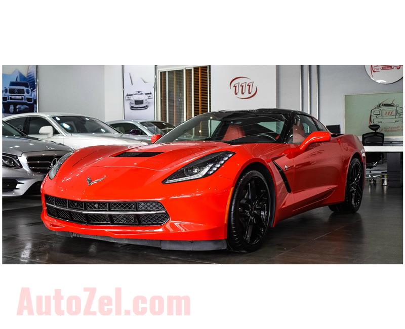 CHEVROLET STINGRAY 6.2L- SPEED MANUAL TRANSMISSION- 2019- IMPORT SPECS- 10 000 KM