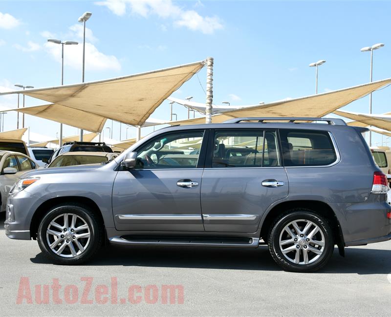 LEXUS LX570, V8- 2012- GREY- 166 000 KM- GCC