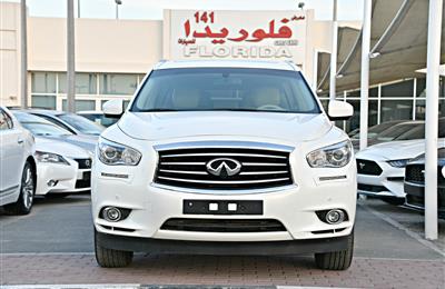 INFINITI QX60 MODEL 2014 - WHITE - 87,000 KM - V8 - GCC 