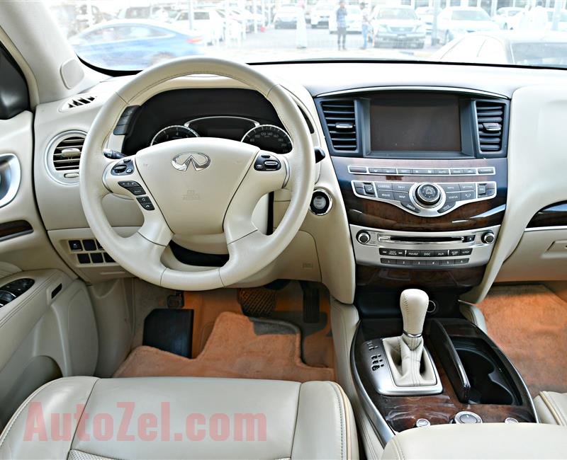 INFINITI QX60 MODEL 2014 - WHITE - 87,000 KM - V8 - GCC 