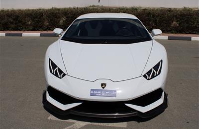 LAMBORGHINI HURACAN- 2015- WHITE- 53 000 KM- GCC SPECS