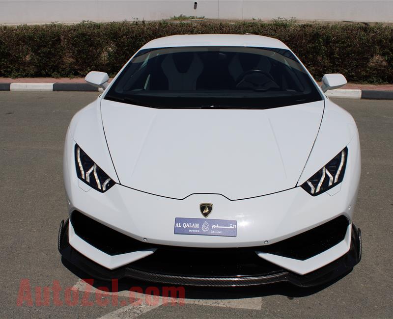 LAMBORGHINI HURACAN- 2015- WHITE- 53 000 KM- GCC SPECS