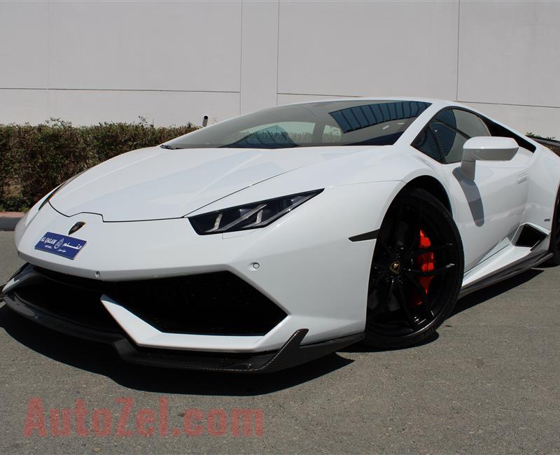 LAMBORGHINI HURACAN- 2015- WHITE- 53 000 KM- GCC SPECS