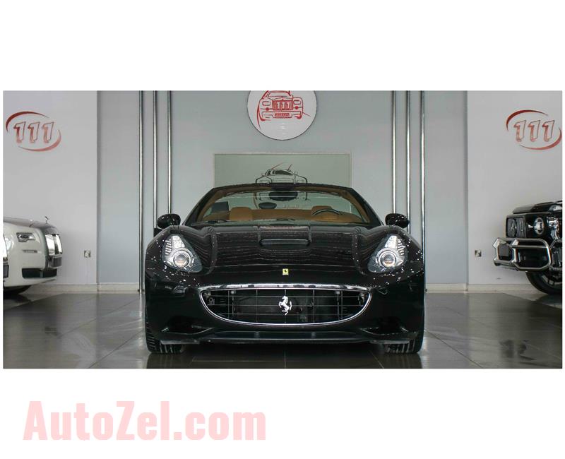 FERRARI CALIFORNIA- 2010- BLACK- 16 000 KM- IMPORT SPECS