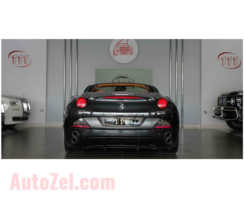 FERRARI CALIFORNIA- 2010- BLACK- 16 000 KM- IMPORT SPECS