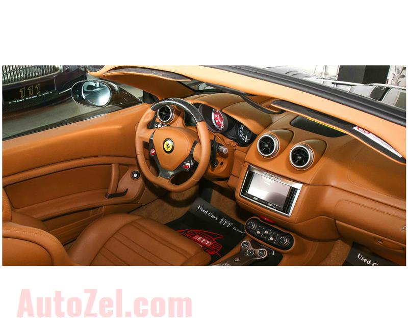 FERRARI CALIFORNIA- 2010- BLACK- 16 000 KM- IMPORT SPECS