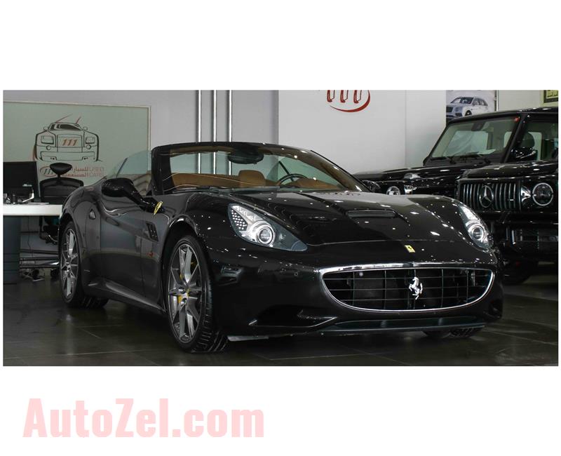 FERRARI CALIFORNIA- 2010- BLACK- 16 000 KM- IMPORT SPECS