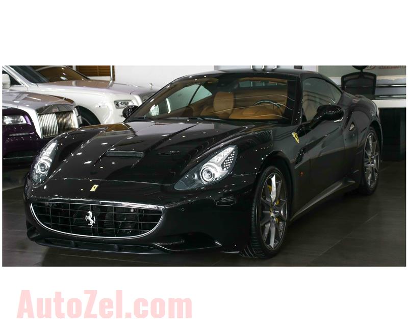 FERRARI CALIFORNIA- 2010- BLACK- 16 000 KM- IMPORT SPECS