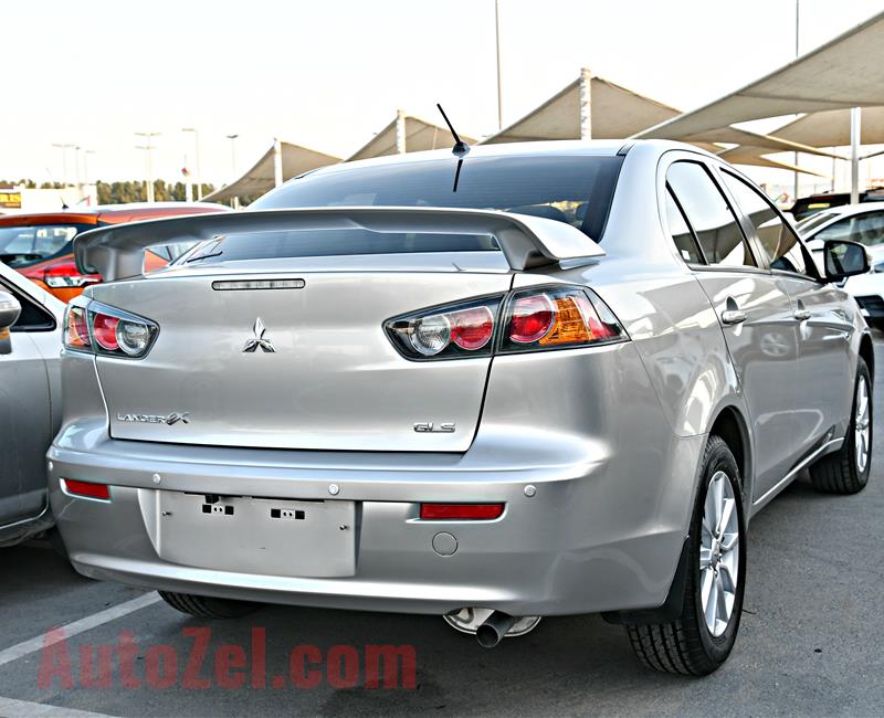 MITSUBISHI LANCER MODEL 2016 - SILVER - 24,000 KM - V4 - GCC 