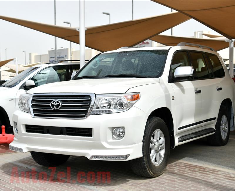 TOYOTA LAND CRUISER GXR, V6- 2011- WHITE- GCC