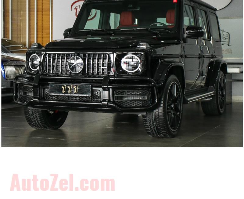 BRAND NEW MERCDES-BENZ G63 AMG BITURBO- 2019- BLACK- 0 KM- GCC SPECS