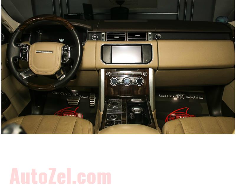 RANGE ROVER SV AUTOBIOGRAPHY- 2014- GREY/SILVER- 99 500 KM- GCC