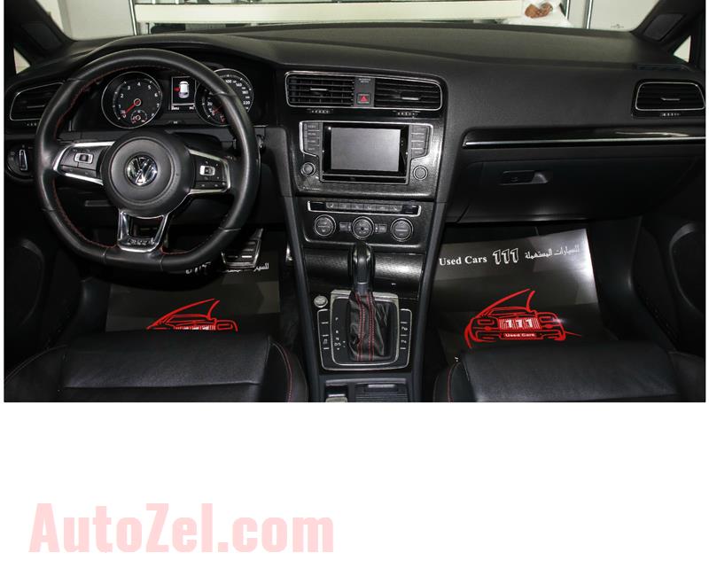 VOLKSWAGEN GOLF GTI - 2014- BLACK- 89 000 KM- GCC