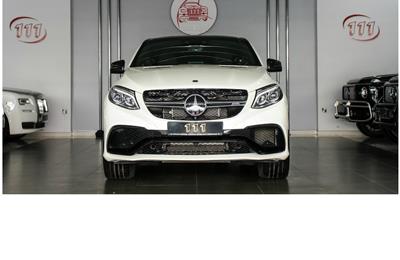 MERCEDES-BENZ GLE 63 AMG S- 2018- WHITE- 25 000 KM- GCC